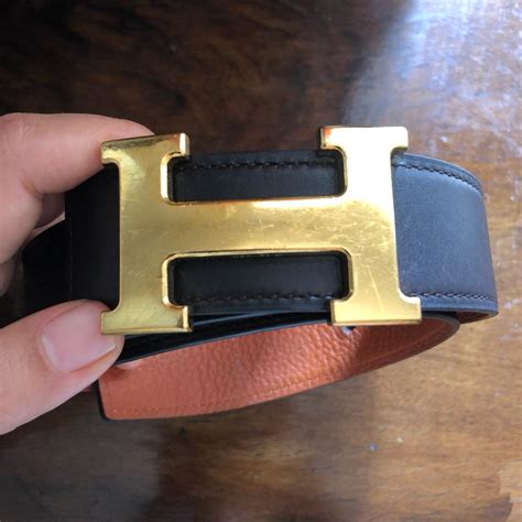 hermes buckle orange|authentic Hermes buckle.